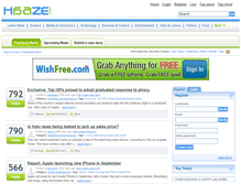 Tablet Screenshot of haaze.com